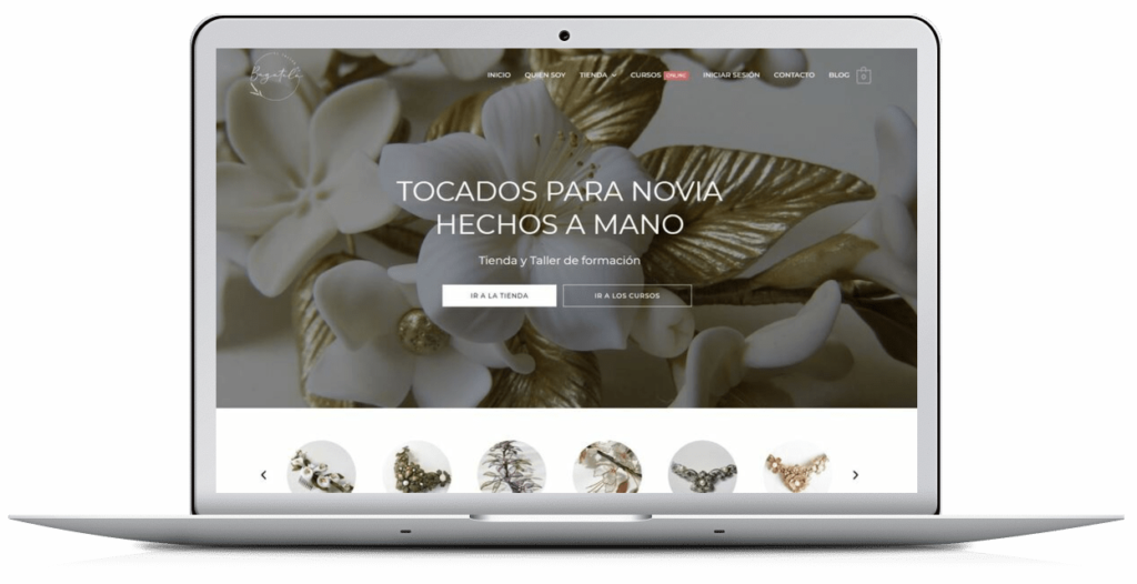 Plantilla WordPress novias