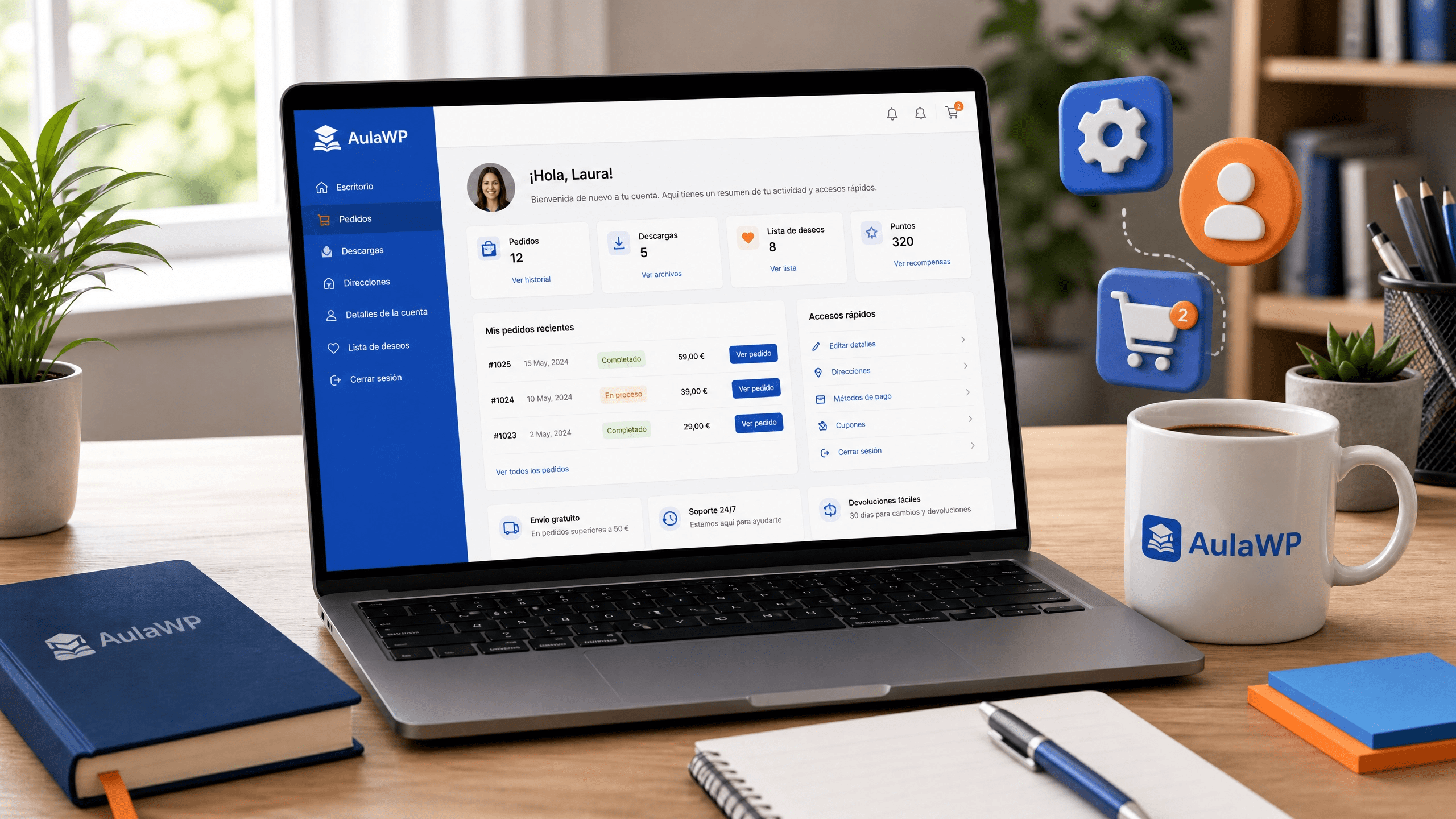 10 Plugins Imprescindibles para Personalizar la Página "Mi Cuenta" en WooCommerce ¡Tu tienda se transformará!