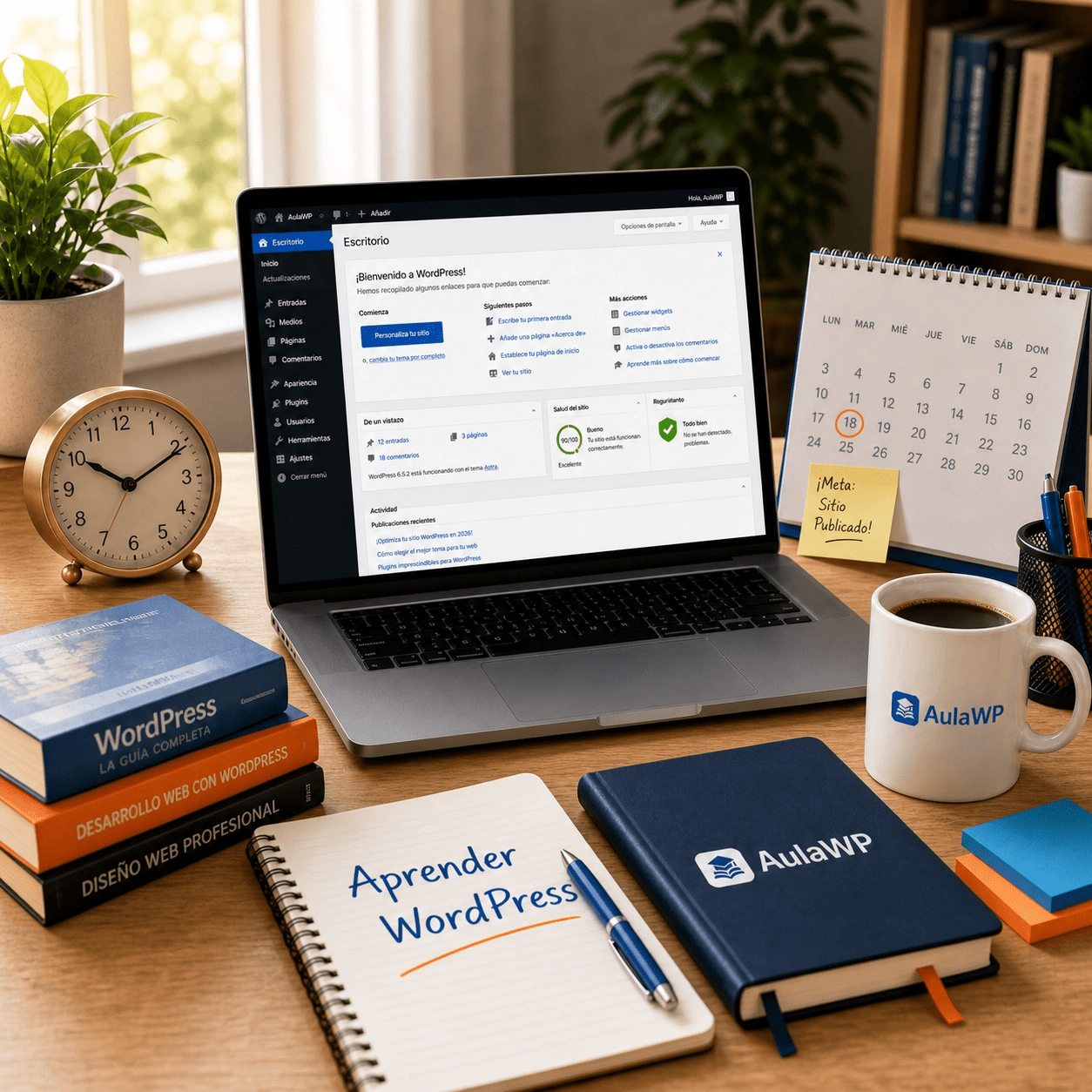 Curso online de WordPress con Astra y Elementor + Certificado